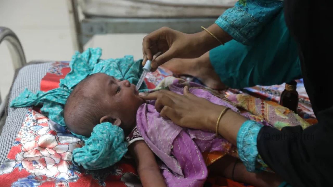 Measles treatment in dire condition at Mymensingh Medical College Hospital