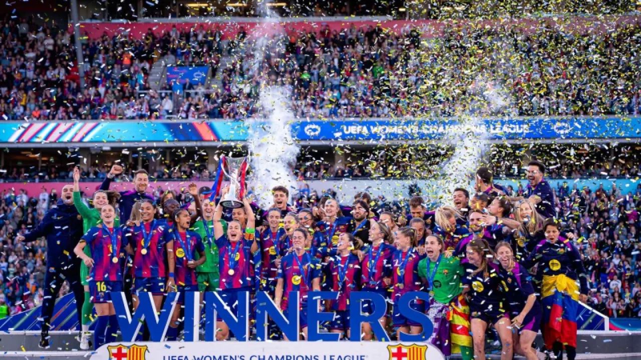 Barcelona thrash Lyon to win Women's Champions League for fourth time